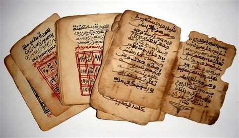 Amulets of the mystical manuscript